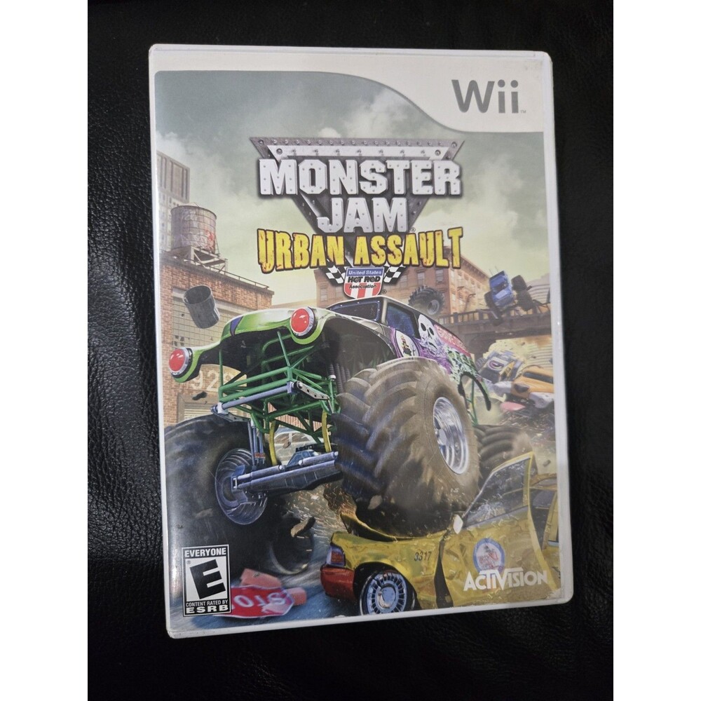 Monster Jam 2: Urban Assault - Nintendo Wii Video Game Complete And Tested